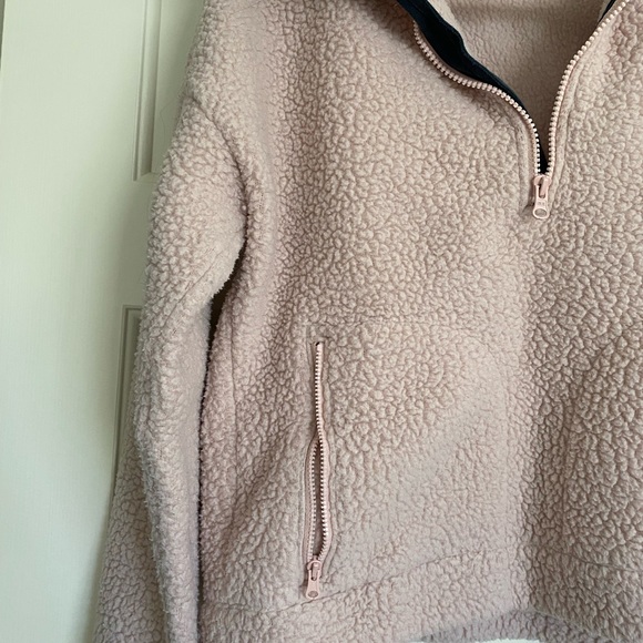J.Crew 1/2 ZIP in Pink Polartec Fleece size XS - Picture 3 of 8